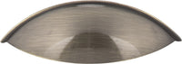 Bordeaux 96 mm cc Cup/Bin Pull 8236AB