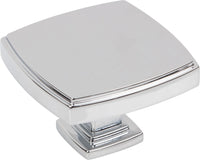 Renzo 1-3/4'' diam Square Knob 141L-PC