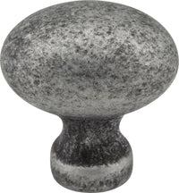 Bordeaux 1-3/16'' Length Oval Knob 3990-SIM