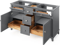 Savino 60'' Grey Vanity, double bowl VN2SAV-60-GR-NT