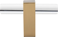 Spencer 2-3/8'' Length Bar Knob 578T-SBZ