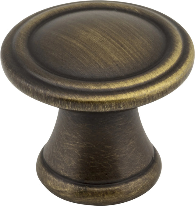 Cordova 1-3/16'' diam Mushroom Knob Z110-ABSB