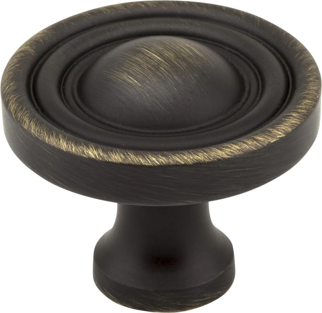 Bella 1-3/8'' diam Mushroom Knob 818ABSB