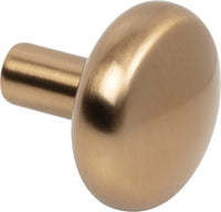 Loxley 1-1/4'' Diameter Mushroom Knob 329SBZ