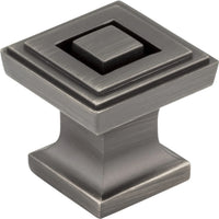 Delmar 1'' Length Square Knob 585BNBDL