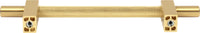 Larkin 3 Larkin Knurled Center 128 mm cc Bar Pull 598-128BG