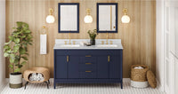 Theodora 60'' Hale Blue Vanity, double bowl VN2THE-60-BL-NT