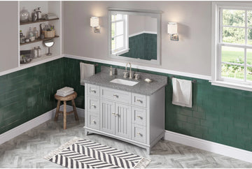 Savino 48'' Vanity, undermount rectangle bowl