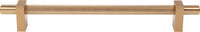 Larkin 3 Larkin Knurled Center 18'' cc Appliance Pull 598-18SBZ