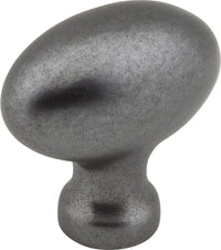 Lyon 1-9/16'' Length Oval Knob 3991DACM