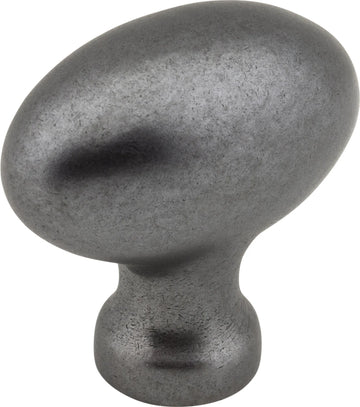 Lyon 1-9/16'' Length Oval Knob 3991DACM