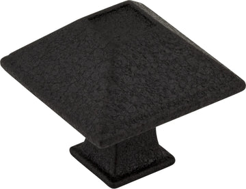 Tahoe 1-1/4'' Length Square Knob 602S-BLK