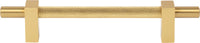 Larkin 3 Larkin Knurled Center 128 mm cc Bar Pull 598-128BG