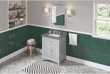 Savino 30'' Vanity, undermount rectangle bowl
