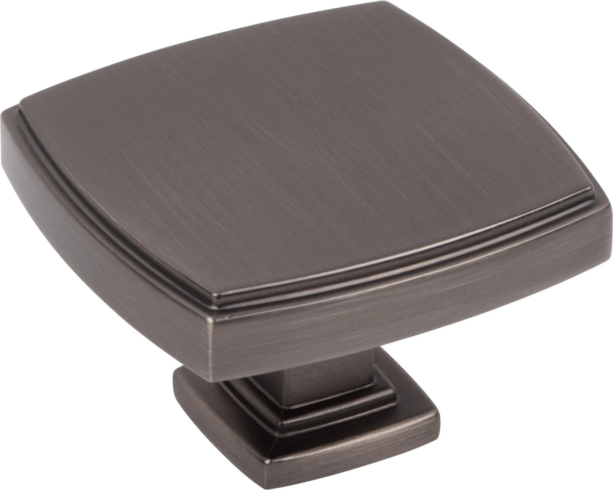 Renzo 1-3/4'' diam Square Knob 141L-BNBDL