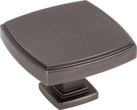 Renzo 1-3/4'' diam Square Knob 141L-BNBDL