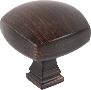 Audrey 1-3/8'' diam Square Knob 278L-DBAC
