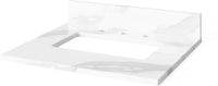 Astoria 24'' Espresso Vanity, Calacatta Vienna Quartz Vanity Top, undermount rectangle bowl VKITAST24ESCQR