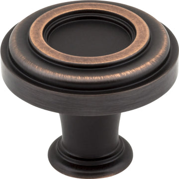 Lafayette 1-3/8'' diam Mushroom Knob 317DBAC