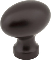 Bordeaux 1-3/16'' Length Oval Knob 3990-ORB
