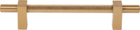 Larkin 3 Larkin Knurled Center 128 mm cc Bar Pull 598-128SBZ