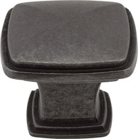 Milan 1 1-3/16'' Length Square Knob 1091DACM