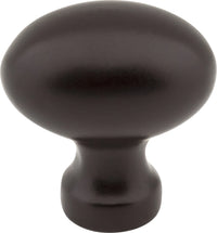 Bordeaux 1-3/16'' Length Oval Knob 3990-ORB