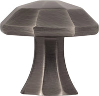 Wheeler 1-1/4'' Length Geometric Knob 678BNBDL