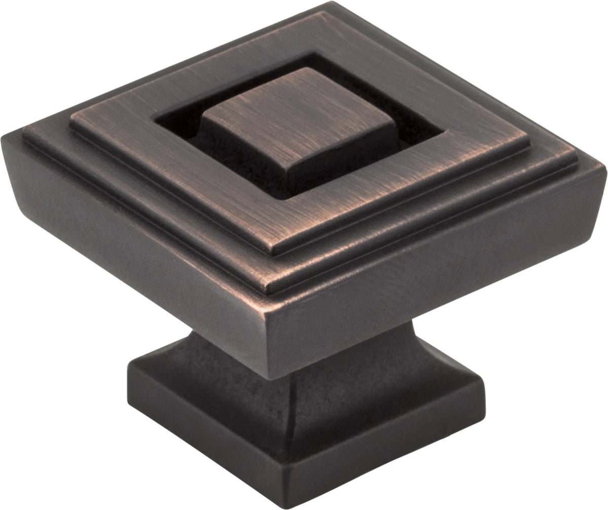 Delmar 1-1/4'' Length Square Knob 585L-DBAC