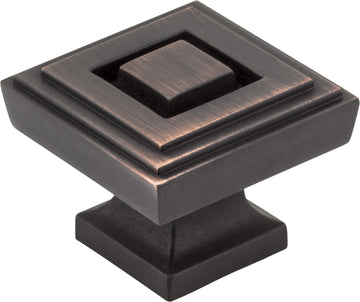 Delmar 1-1/4'' Length Square Knob 585L-DBAC