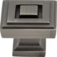 Delmar 1-1/4'' Length Square Knob 585L-BNBDL