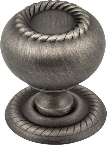 Rhodes 1-1/4'' diam Mushroom Knob S6060BNBDL