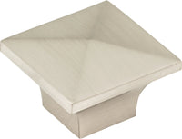 Cairo 1-1/4'' Length Square Knob 595SN