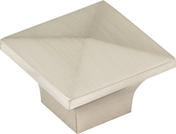 Cairo 1-1/4'' Length Square Knob 595SN