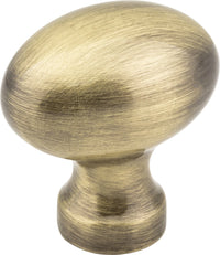 Bordeaux 1-3/16'' Length Oval Knob 3990AB