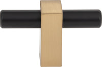 Larkin 2 2-3/8'' Length Bar Knob 478T-MBSBZ
