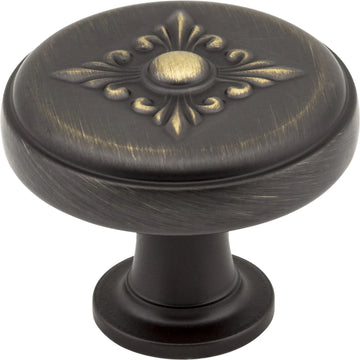 Lafayette 1-3/8'' diam Mushroom Knob 417ABSB