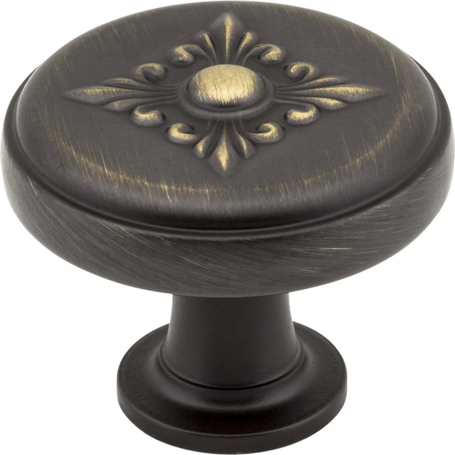 Lafayette 1-3/8'' diam Mushroom Knob 417ABSB