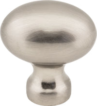 Bordeaux 1-3/16'' Length Oval Knob 3990-SN
