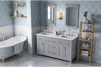 Chatham 60'' Grey Vanity, double bowl VN2CHA-60-GR-NT