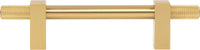 Larkin 4 Larkin Knurled Ends 96 mm cc Bar Pull 698-96BG