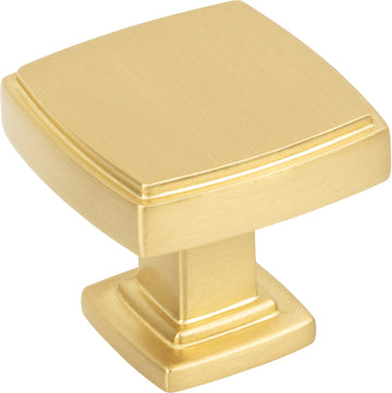 Renzo 1-1/4'' diam Square Knob