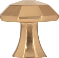 Wheeler 1-1/4'' Length Geometric Knob 678SBZ