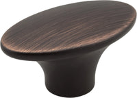 Hudson 1-7/8'' Length Oval Knob 650-DBAC
