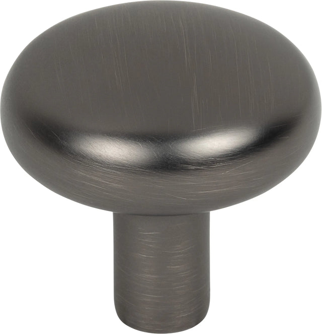 Loxley 1-1/4'' diam Mushroom Knob 329BNBDL