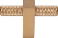 Larkin 3 Larkin Knurled 2-3/8'' Length Bar Knob 498T-SBZ