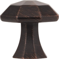 Wheeler 1-1/4'' Length Geometric Knob 678DBAC