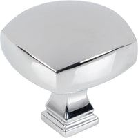 Audrey 1-3/8'' diam Square Knob 278L-PC
