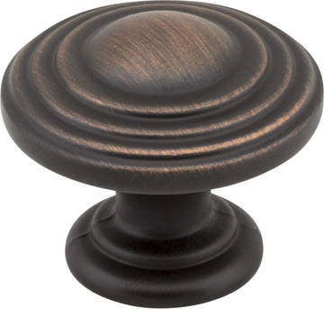 Bremen 1-1/4'' diam Mushroom Knob 137DBAC