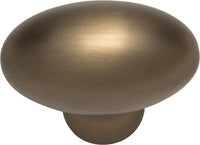 Lyon 1-9/16'' Length Oval Knob 3991SBZ